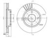 BOSCH 0 986 BB4 328 Brake Disc